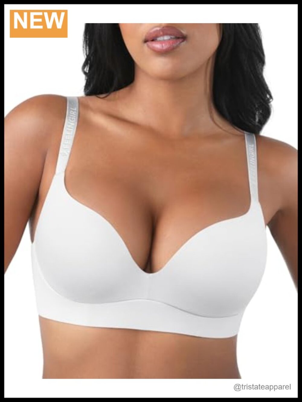 Wireless Push Up Bra Full Support Lift Balconette Seamless